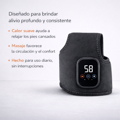 Masajeador de Pies con Vibración y Calor